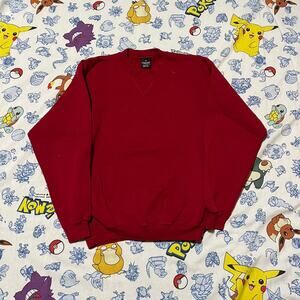 Vintage 90s Andhurst Red Blank Sweatshirt
